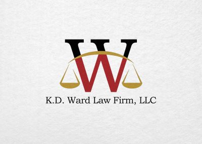 K.D. Ward Law Firm - Birmingham Logo Design Company - C Kinion Design
