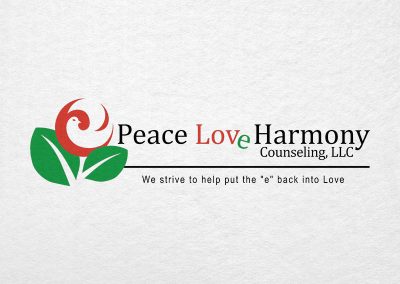 Peace Lov Harmony Counseling, LLC - Birmingham Logo Design Company - C Kinion Design